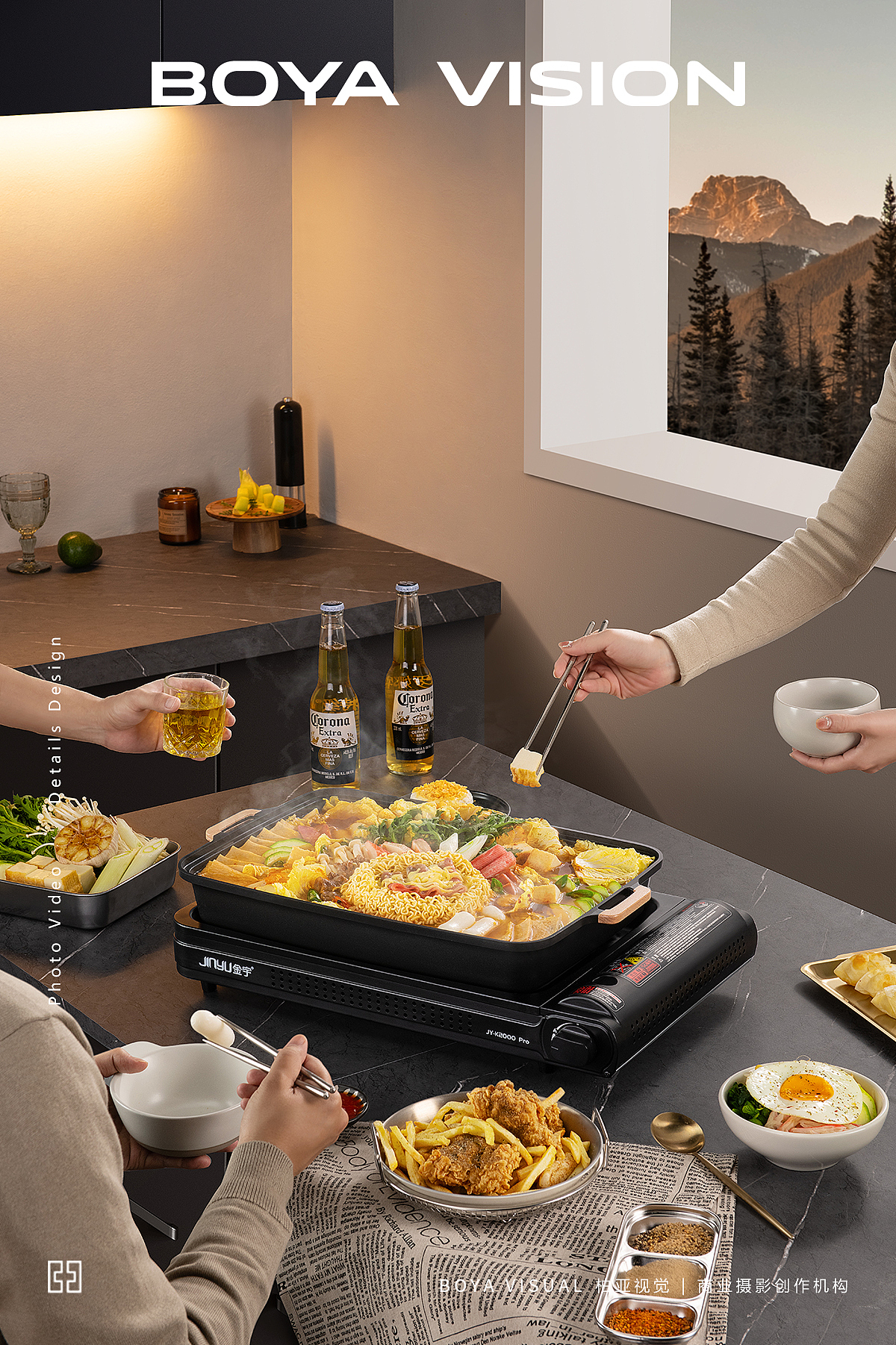 家居厨具摄影 |家用/商用卡式炉 X BOYA 视觉创作