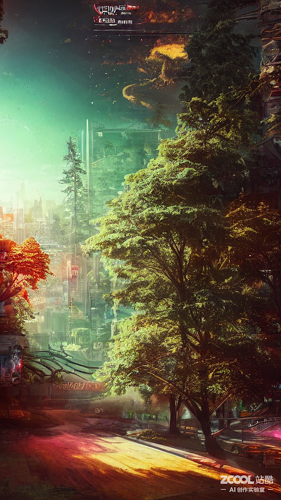 #AI创作实验室#【绝地求生的梦幻森林】