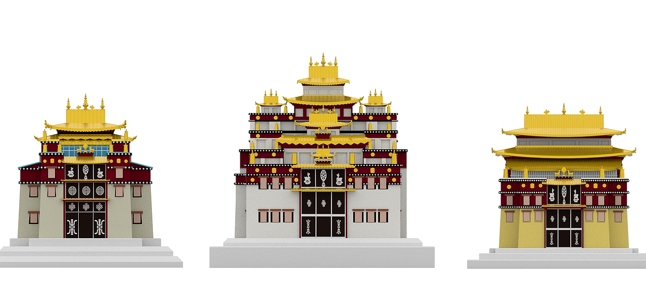 藏族建筑元素文化（图ZMzA0NjczNTYw） - 产品 - 站酷设计师楠难南原创素材 - 站酷ZCOOL