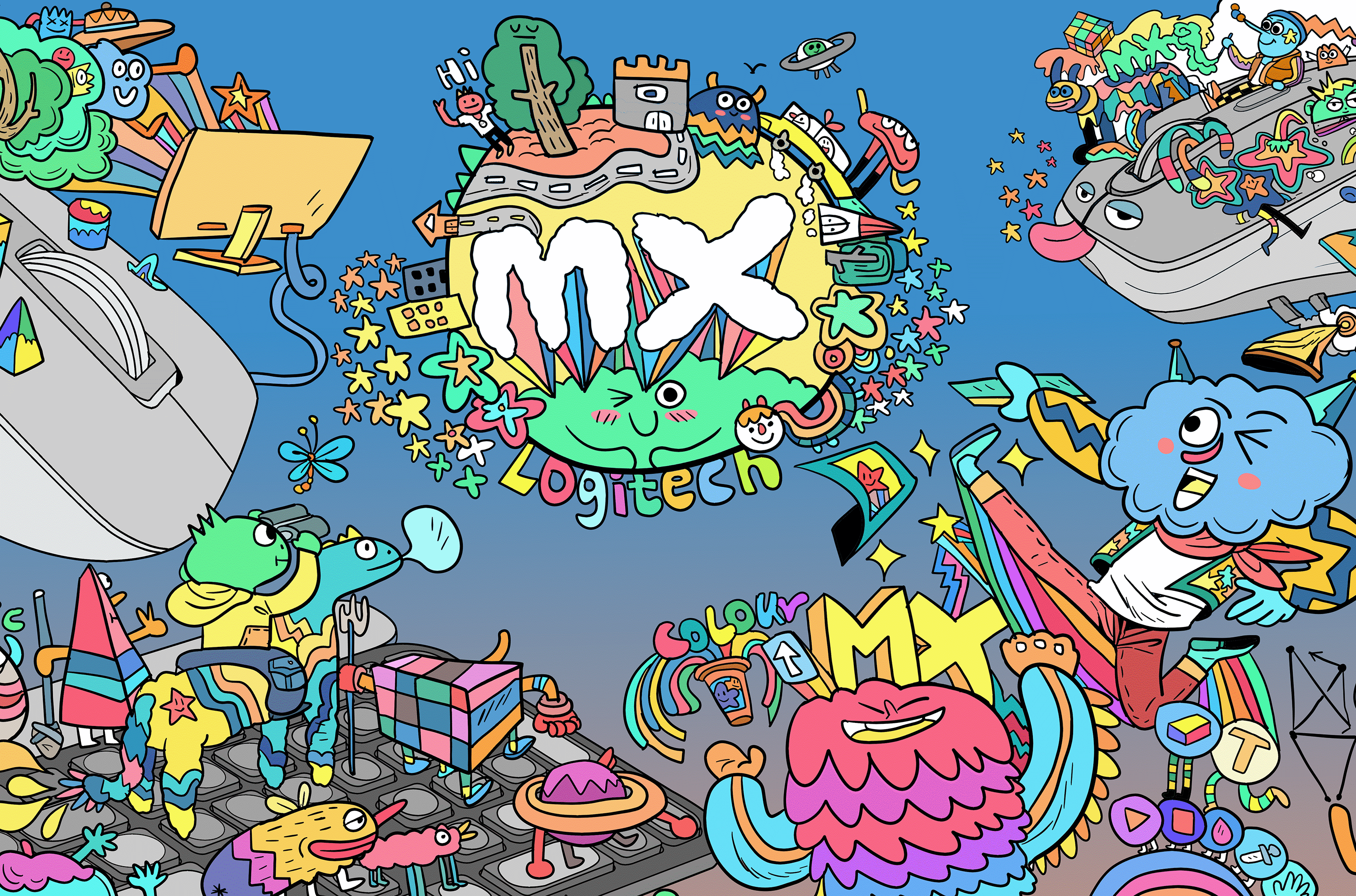 找寻MX星球（图ZMzIxNzI5MjIw） - 海报 - 站酷设计师小爱迪生原创素材 - 站酷ZCOOL