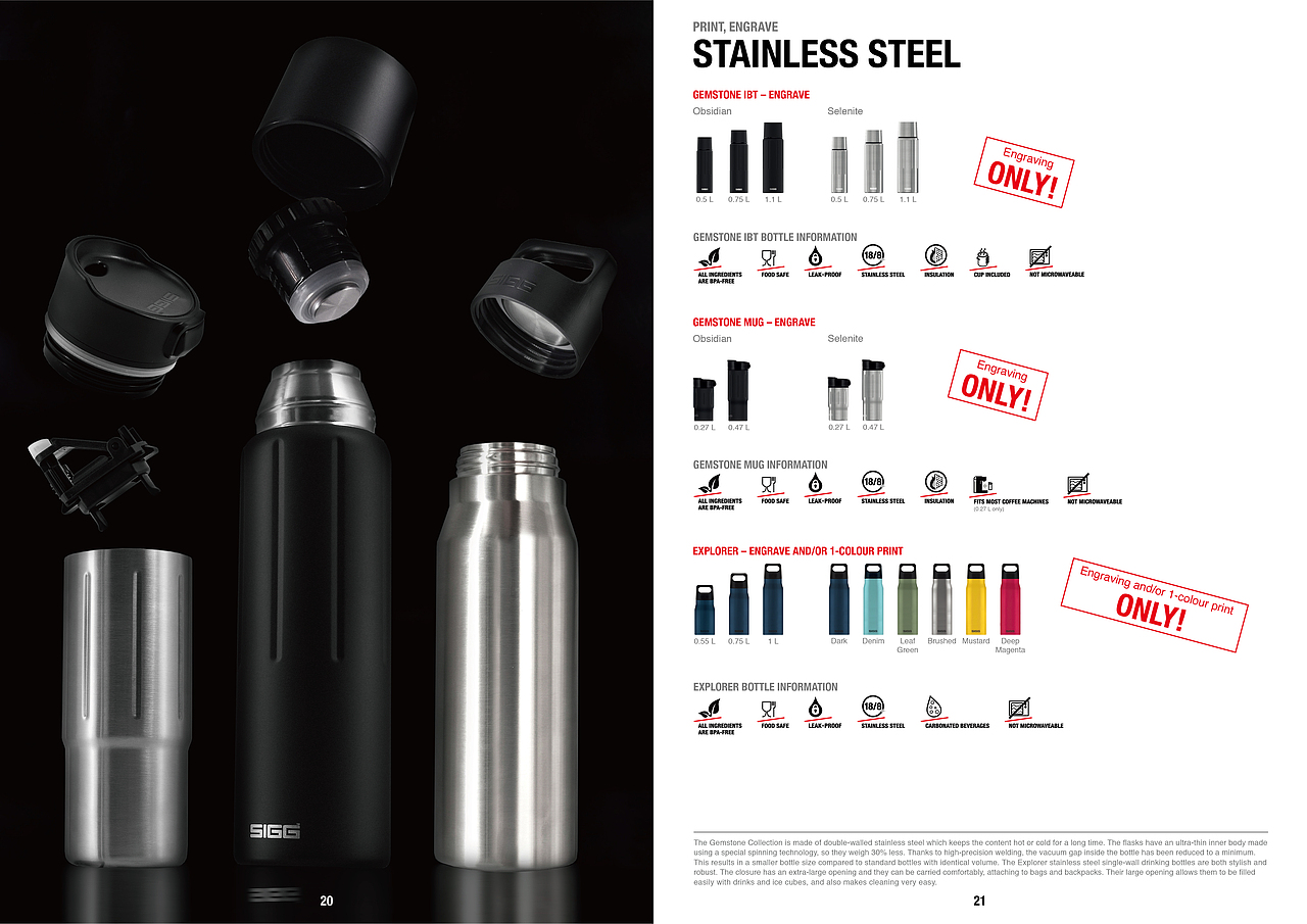 分享 · 瑞士SIGG公司礼品定制系列产品画册