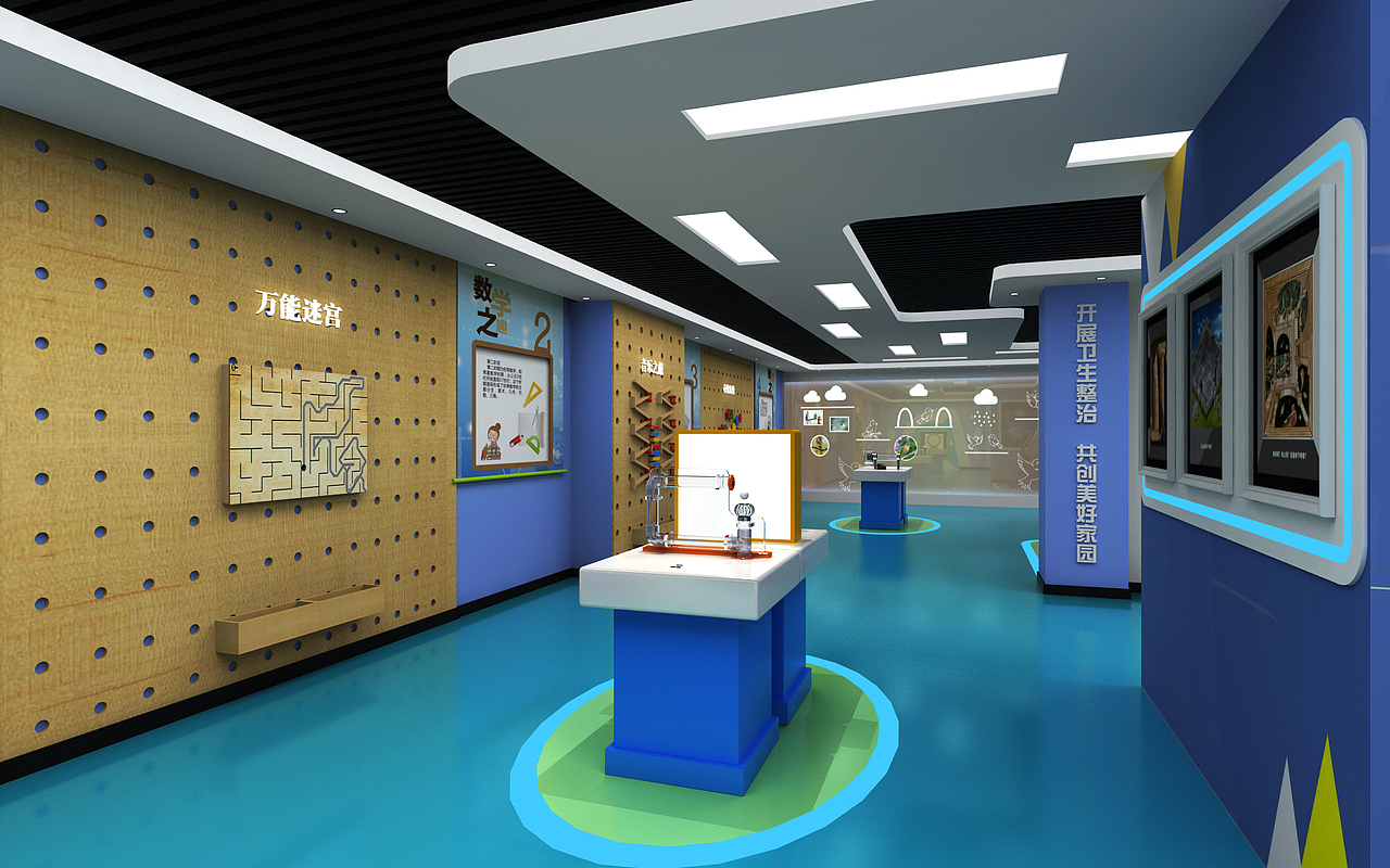 天津市东丽区华明街道科普体验馆（图ZMzEwNDc5MDE2） - 展陈设计 - 站酷设计师屁屁桃桃儿原创素材 - 站酷ZCOOL