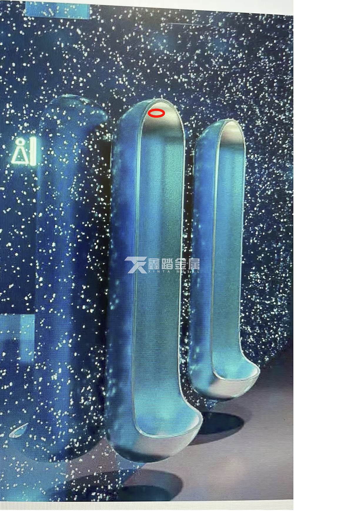 高档酒店 商场 KTV厕所创意不锈钢小便池 艺术无边界