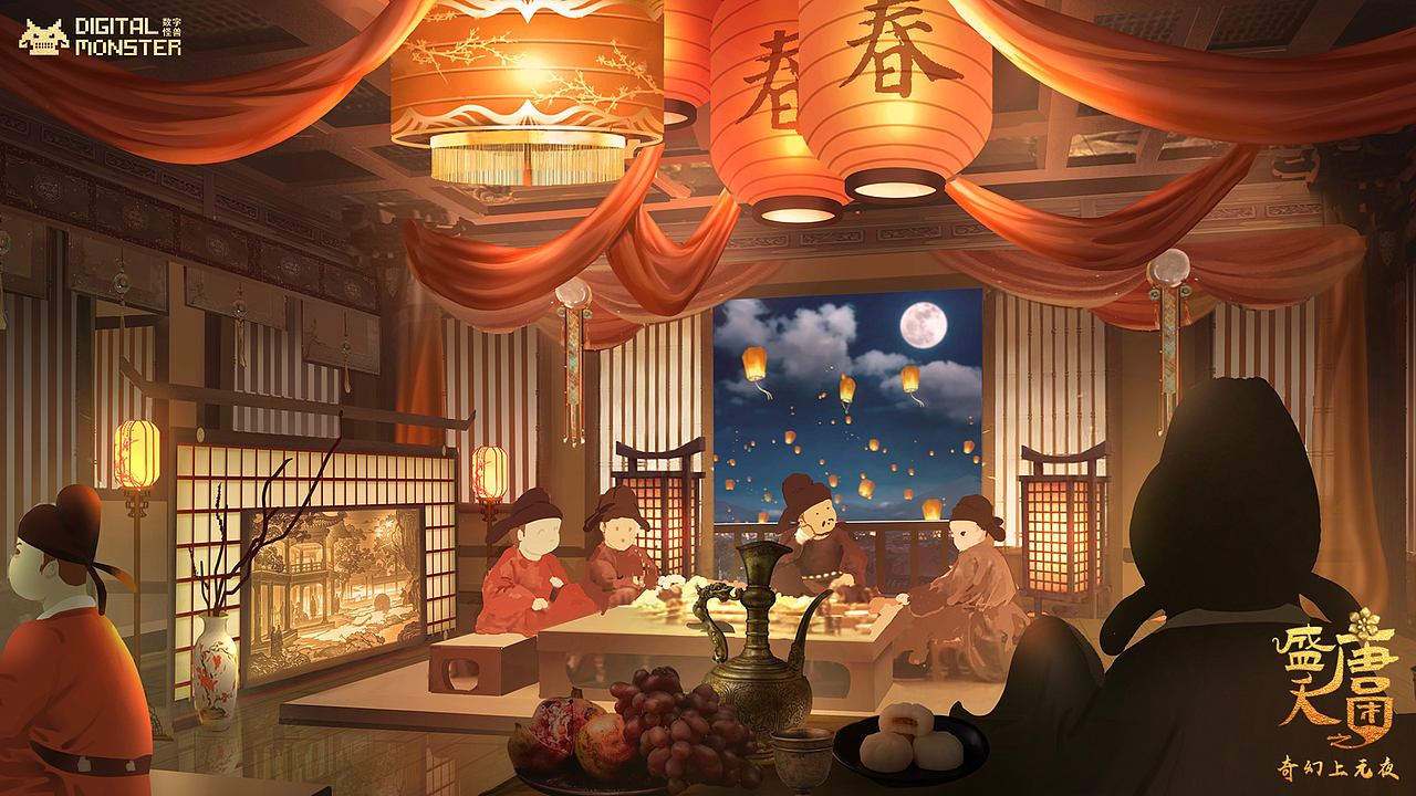 盛唐天团之奇幻上元夜创作分享(图ZMzMwNTg0MTQ0) - 动画/影视 - 站酷设计师数字怪兽原创素材 - 站酷ZCOOL