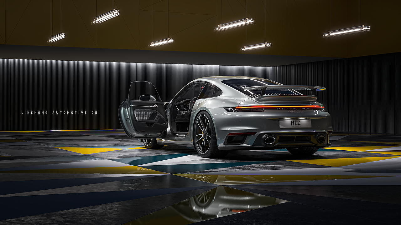 CGI Porsche 911 Turbo S（图ZMzU3MDIxNzI0） - 机械/交通 - 站酷设计师Tommy_林冲原创素材 - 站酷ZCOOL