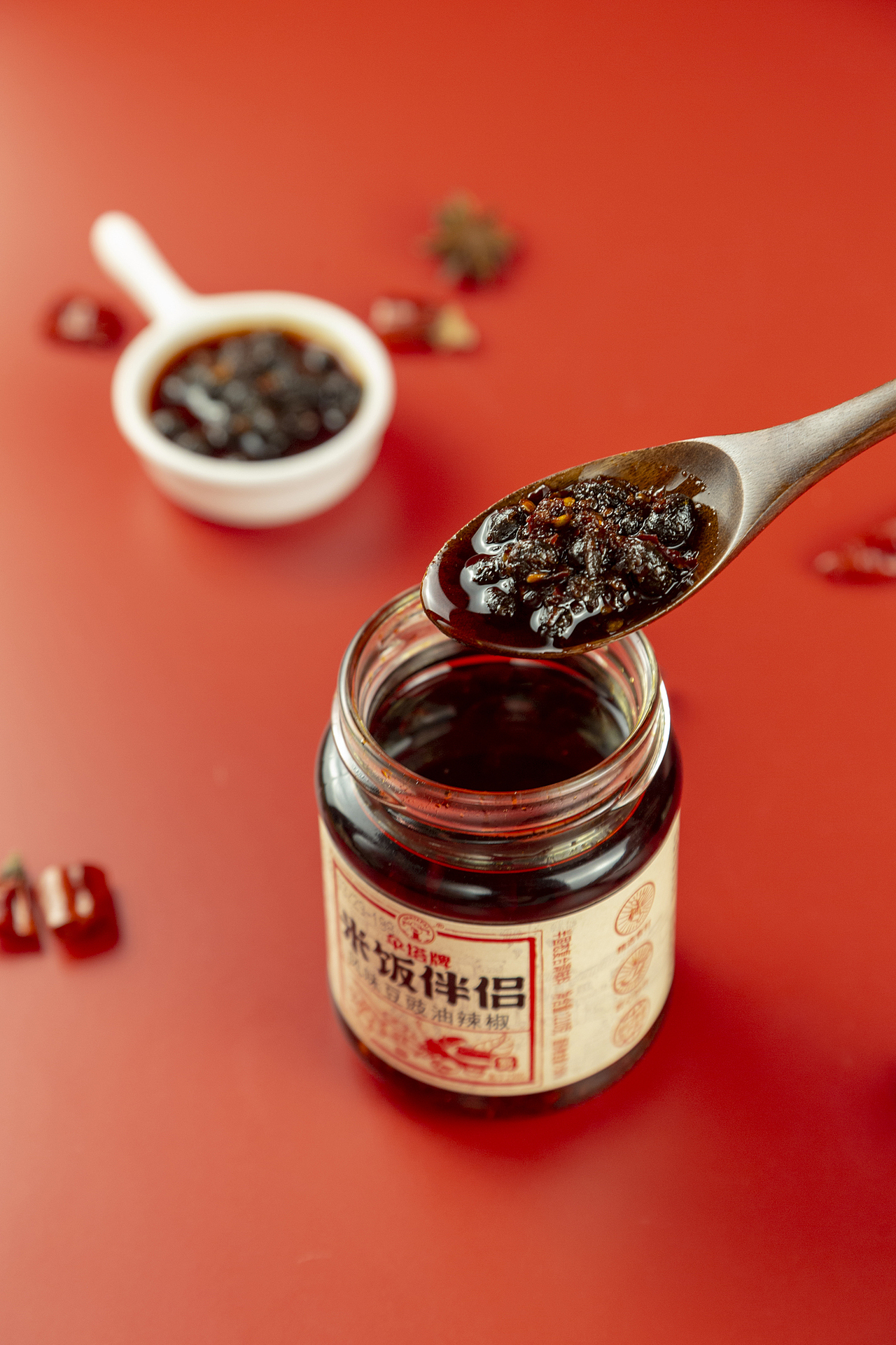 伞塔调味料-油辣子-蘸料-拌菜-豆豉牛肉酱×火麒麟创意