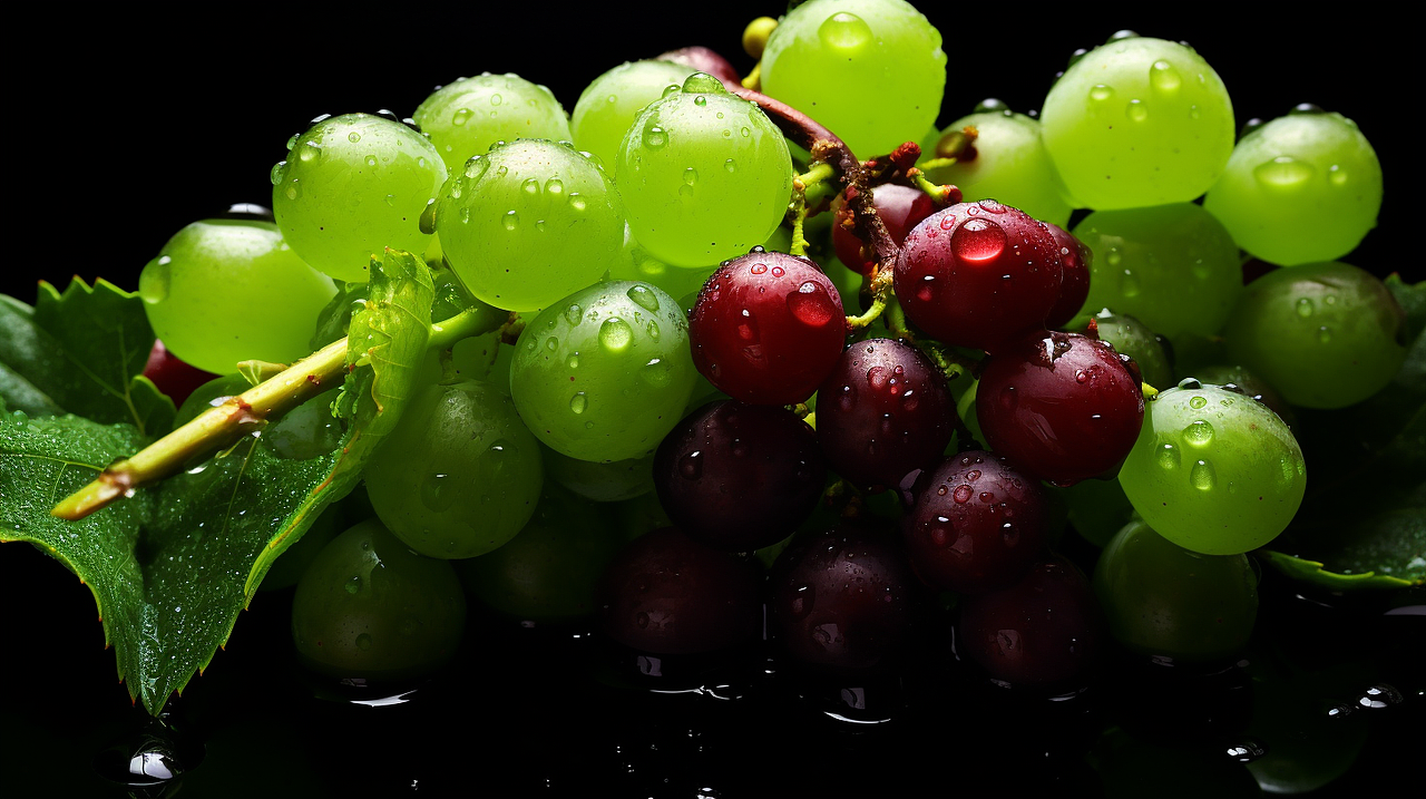 水果系列之葡萄(midjourney生成)