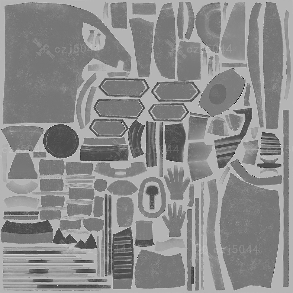 蟑螂恶霸 角色 三维建模