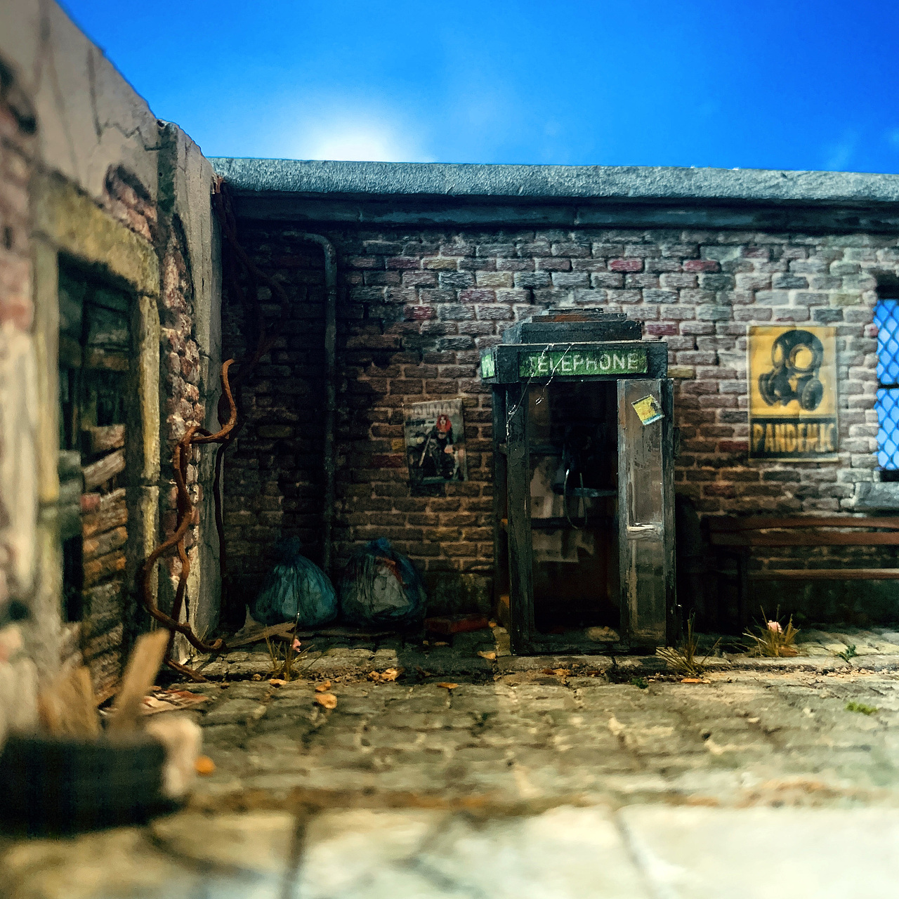 举报1分享64比例微缩场景【转角】160玩手工的饼哥最近制作完成的一个