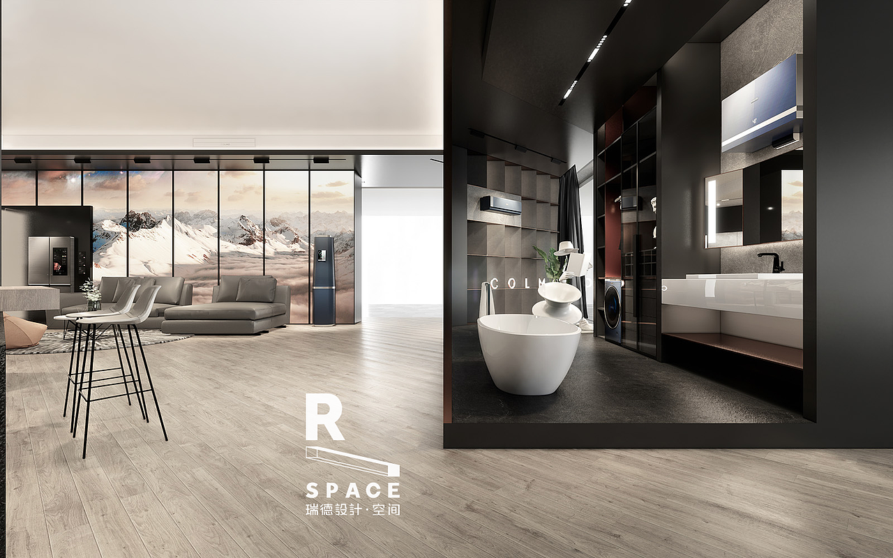 COLMO x 瑞德设计 | 全球首家AI智感体验馆空间设计