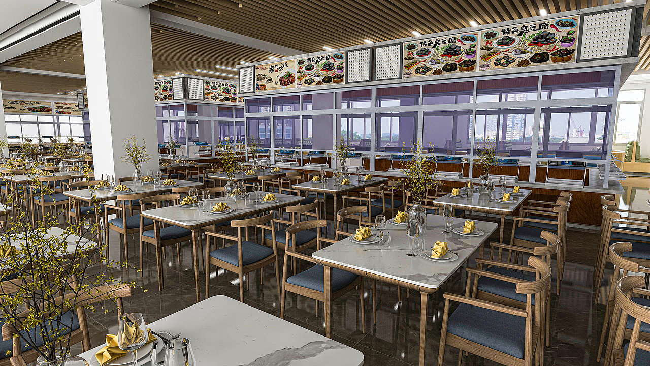 大学校餐厅（图ZMzQ4NTA4MTA0） - 品牌 - 站酷设计师河岸君原创素材 - 站酷ZCOOL