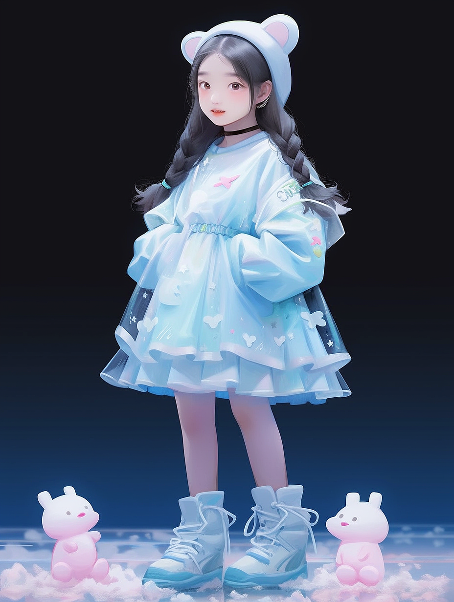 头像设计·手办盲盒玩具