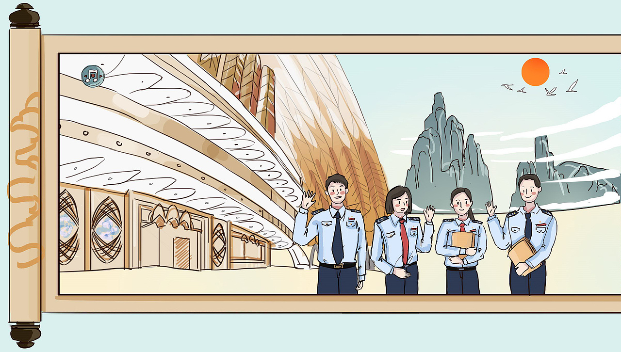 一些H5《税收环游记》（图ZMzQ0NDU5MTMy） - 短篇/格漫 - 站酷设计师阿棱C原创素材 - 站酷ZCOOL