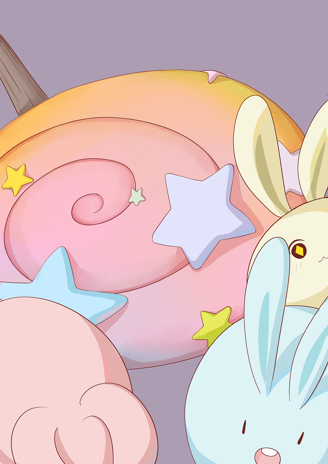 福兔賀春——兔年加甜度（圖ZMzE3ODg5Mzc2） - 創(chuàng)作習(xí)作 - 站酷設(shè)計(jì)師誒嘿M(fèi)原創(chuàng)素材 - 站酷ZCOOL