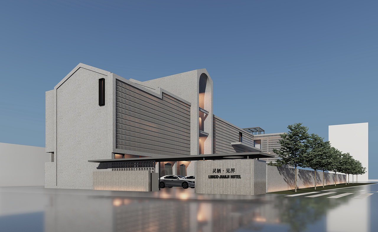 改建后建筑外观