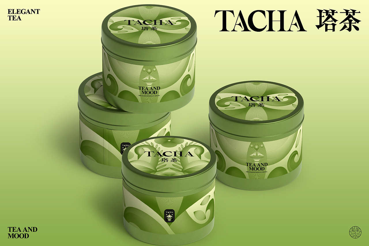 《TACHA塔茶》东方茶饮品牌设计
