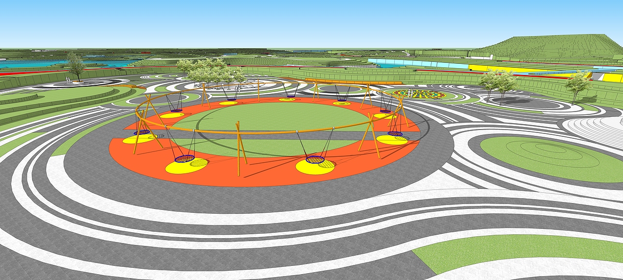 儿童公园 儿童乐园 活动广场 游乐场 露营基地（图ZMzEyNjQxNTQ0） - 景观设计 - 站酷设计师诧迹景观原创素材 - 站酷ZCOOL
