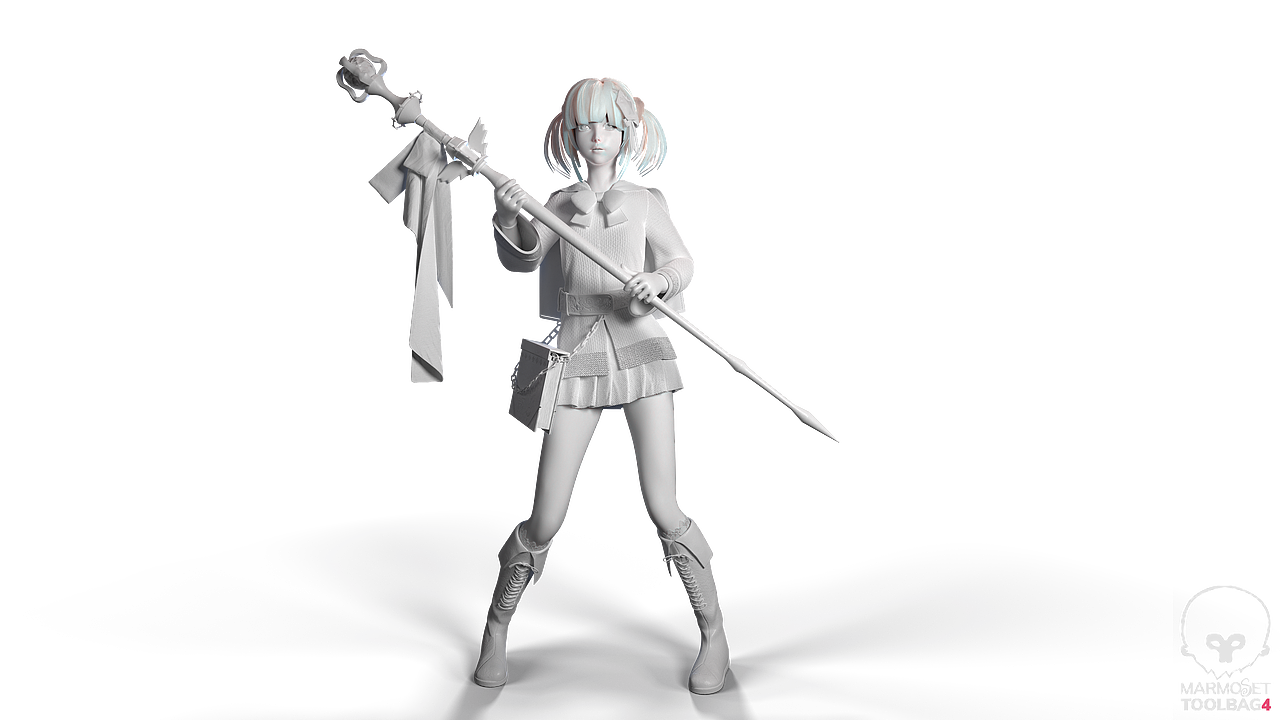 maya人物制作,八猴渲染