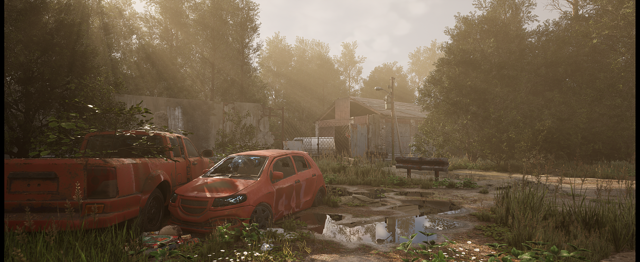 Bedraggled（UE5/Blender/SP）（图ZMzA3MzI5NDU2） - 场景 - 站酷设计师Ken_zeng原创素材 - 站酷ZCOOL