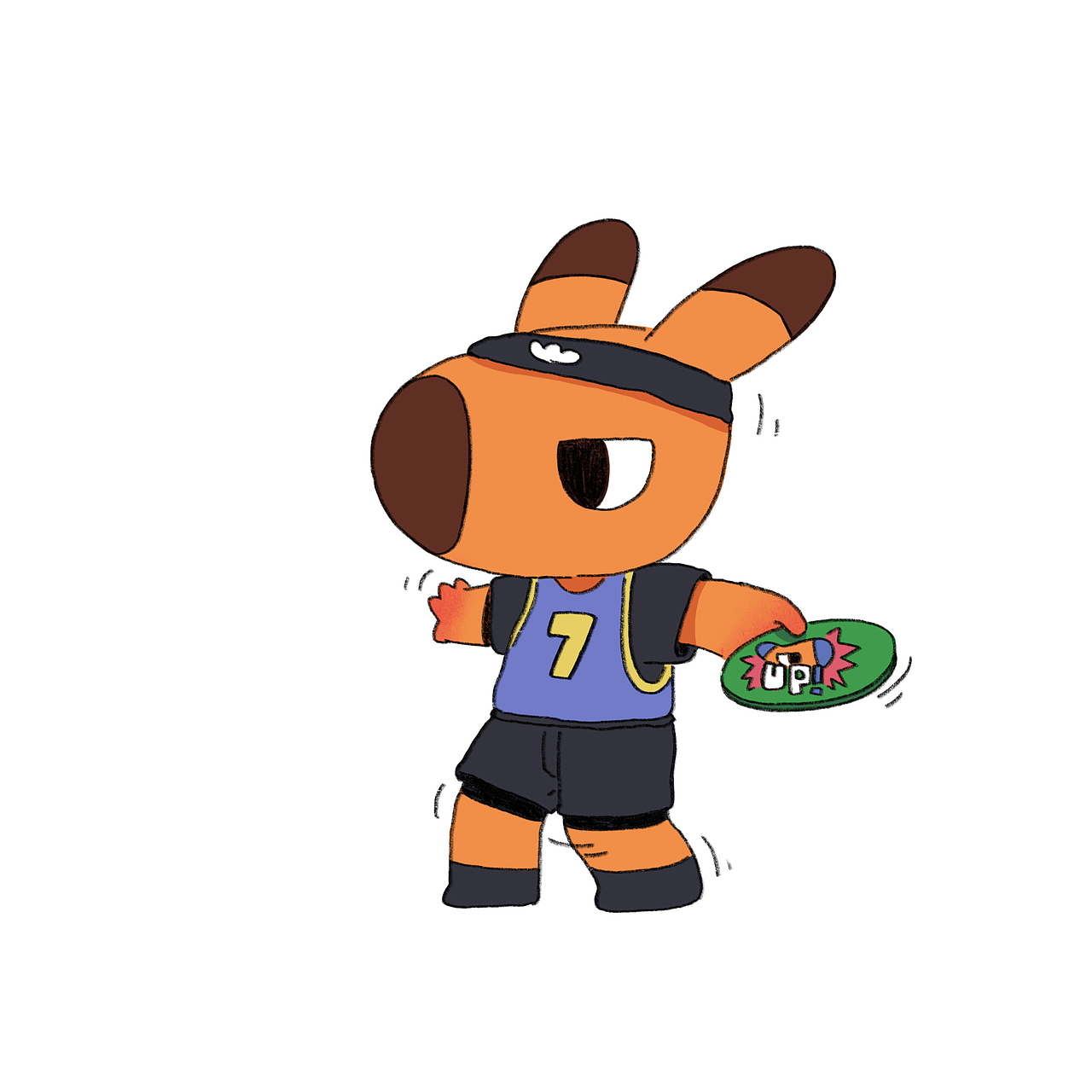 狐兰克漫画丨给大家带来一些飞盘的小技巧🥏（图ZMzE0ODUyNDI4） - 绘本 - 站酷设计师刺球先生原创素材 - 站酷ZCOOL