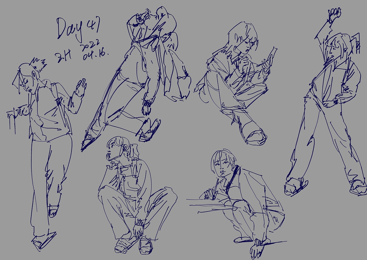 #速寫60天挑戰(zhàn)賽# day47 @速寫班長(zhǎng)（圖ZMjk3NTEwMjY0） - 繪畫 - 站酷設(shè)計(jì)師Heng3D原創(chuàng)素材 - 站酷ZCOOL