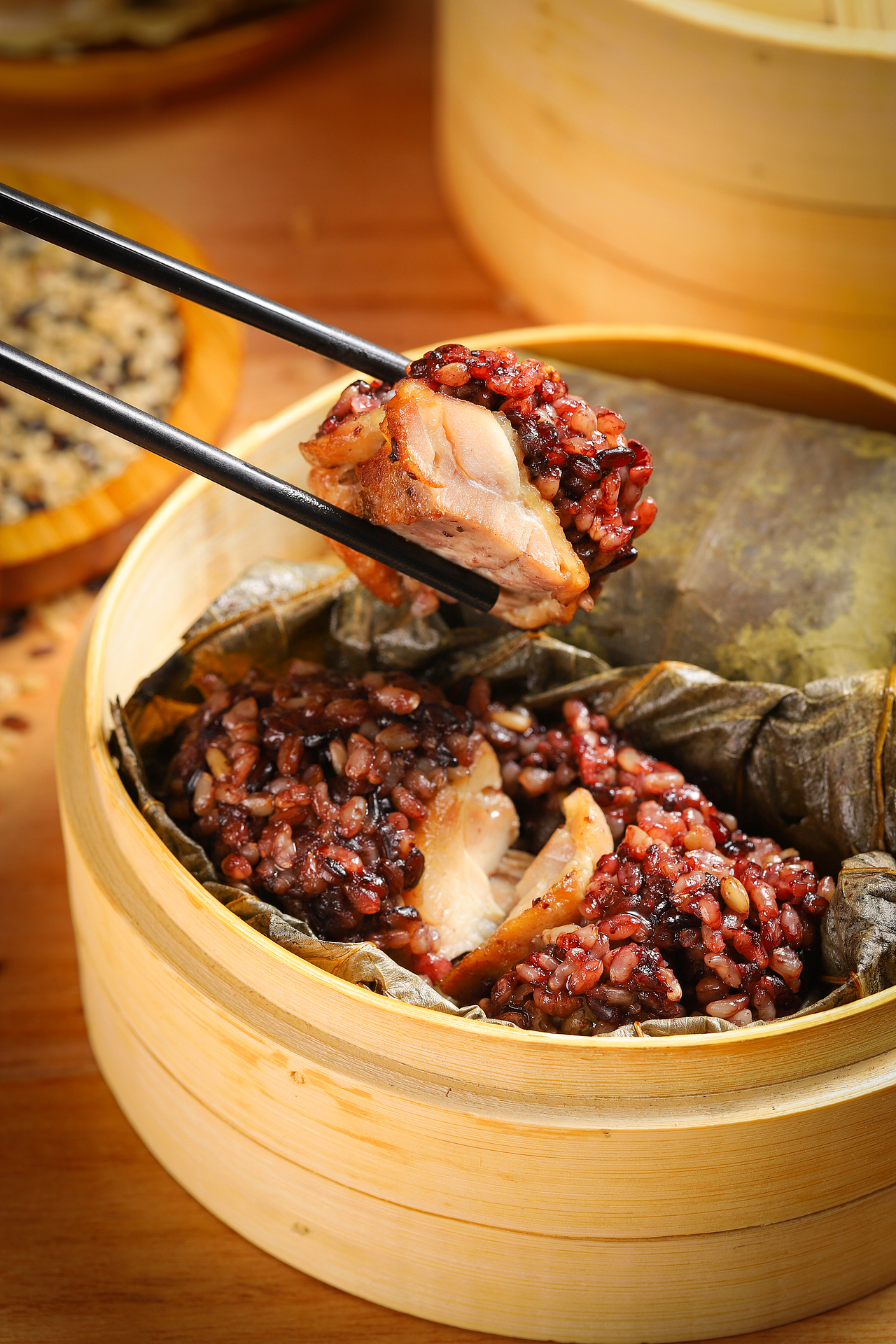 荷香七色糙米鸡拍摄（图ZMzcwOTMxMjI0） - 美食摄影 - 站酷设计师Photographqin原创素材 - 站酷ZCOOL