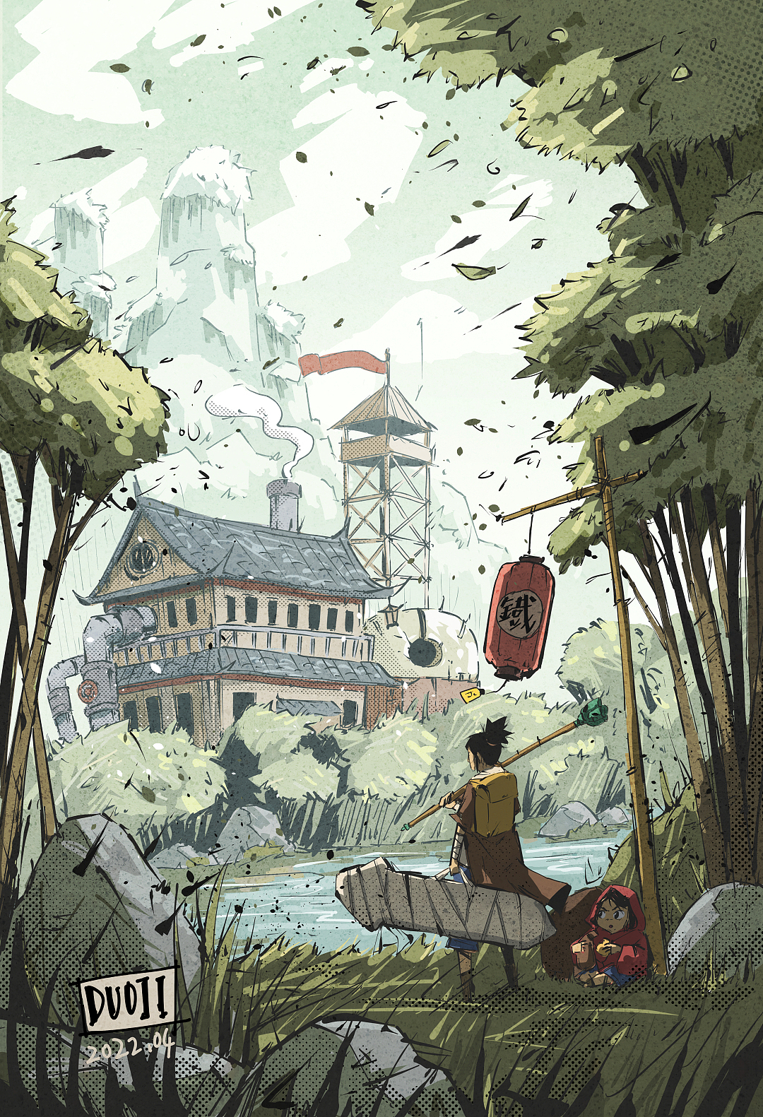 《幻极》（图ZMjk5NzU1OTQ4） - 单幅漫画 - 站酷设计师多吉虫梦原创素材 - 站酷ZCOOL