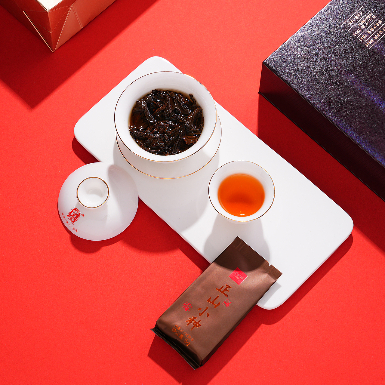 华林春茶业 桐木合集 产品包装设计