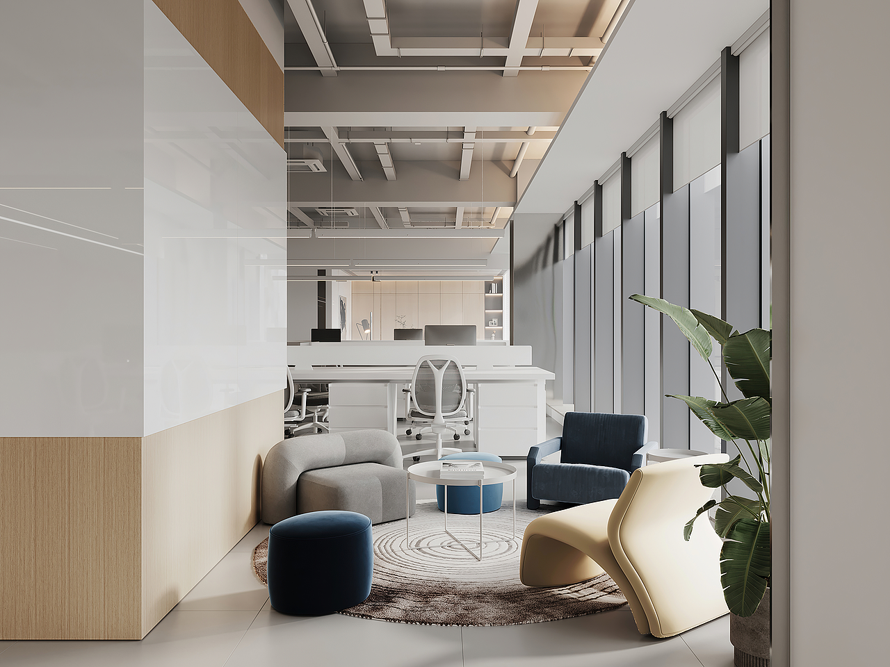 慧远工程数据技术办公楼 | 魔戏空间设计案例（图ZMzM5MjA1NjQw） - 商业空间设计 - 站酷设计师魔戏空间设计原创素材 - 站酷ZCOOL