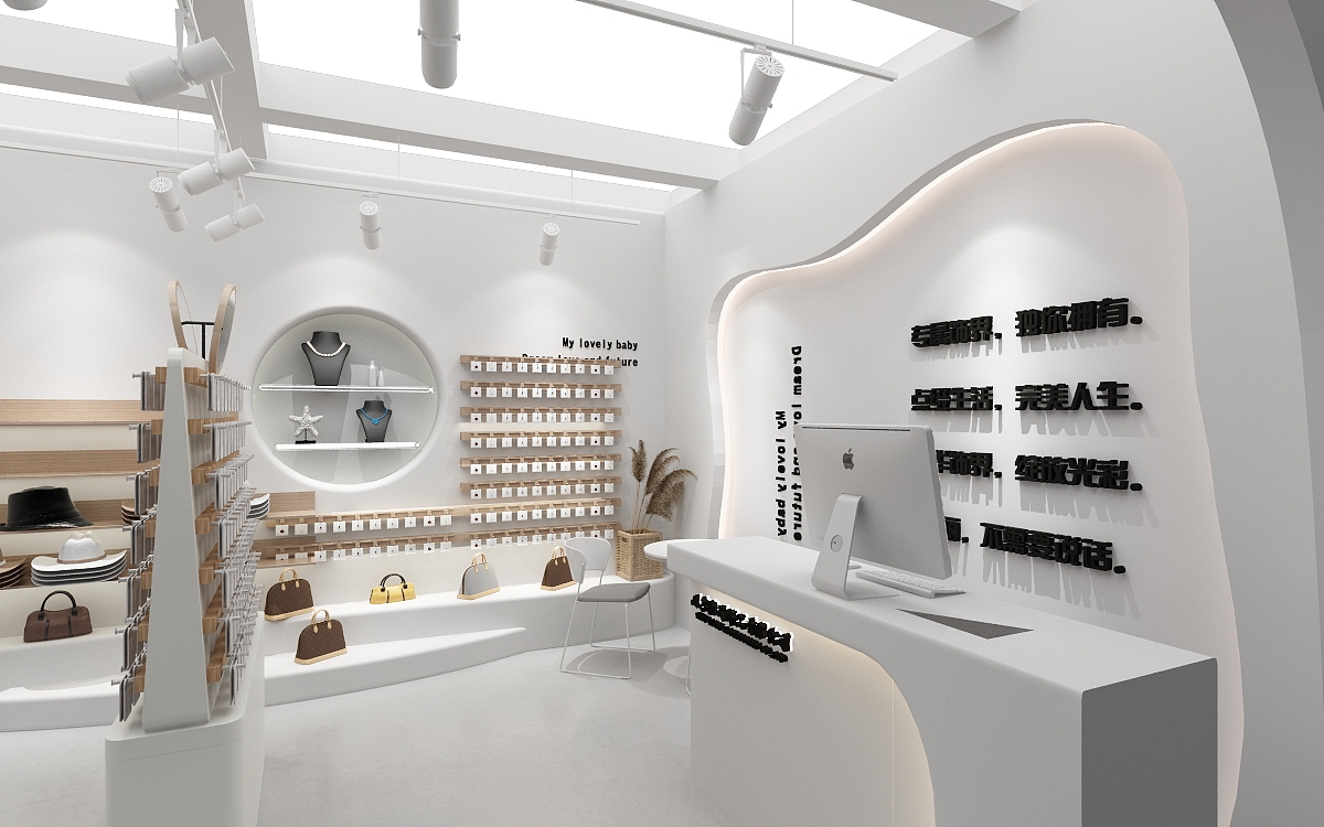 首飾展位（圖ZMzU5MTY3OTQw） - 展陳設(shè)計(jì) - 站酷設(shè)計(jì)師m阿柚m原創(chuàng)素材 - 站酷ZCOOL