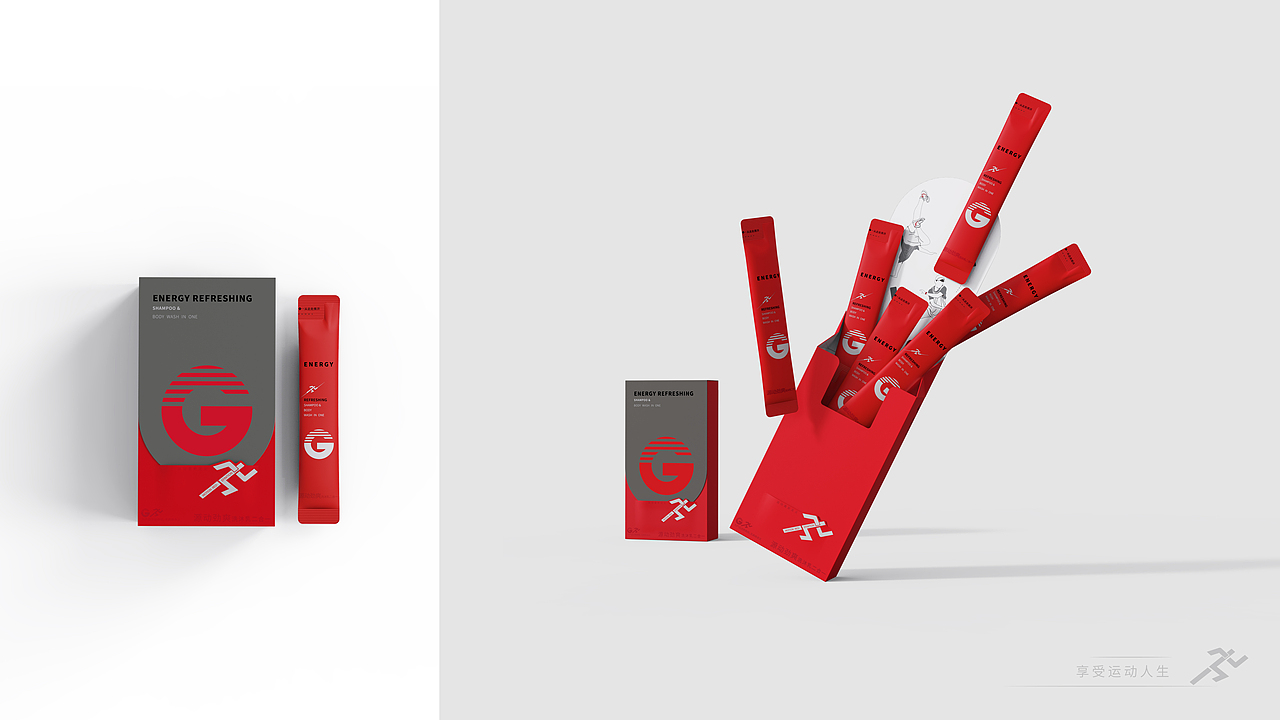 G-运动洗护产品包装设计