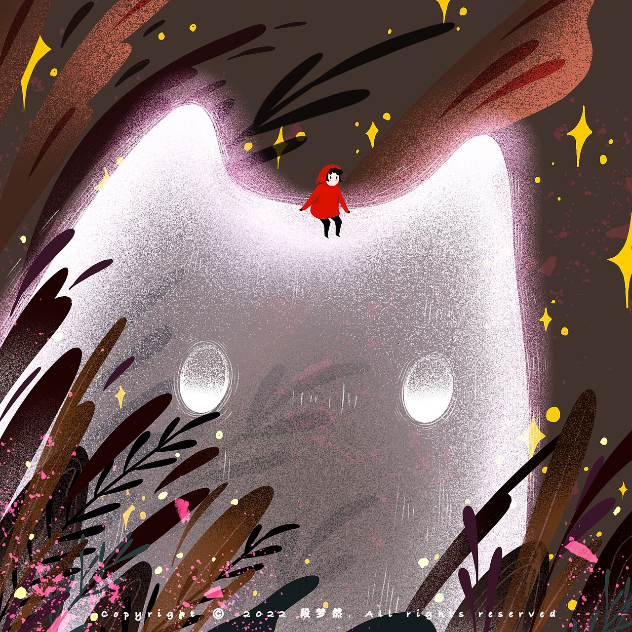 近期插画（上）-光明（图ZMzA1MTQ2MTcy） - 绘本 - 站酷设计师木木段的画画日常原创素材 - 站酷ZCOOL