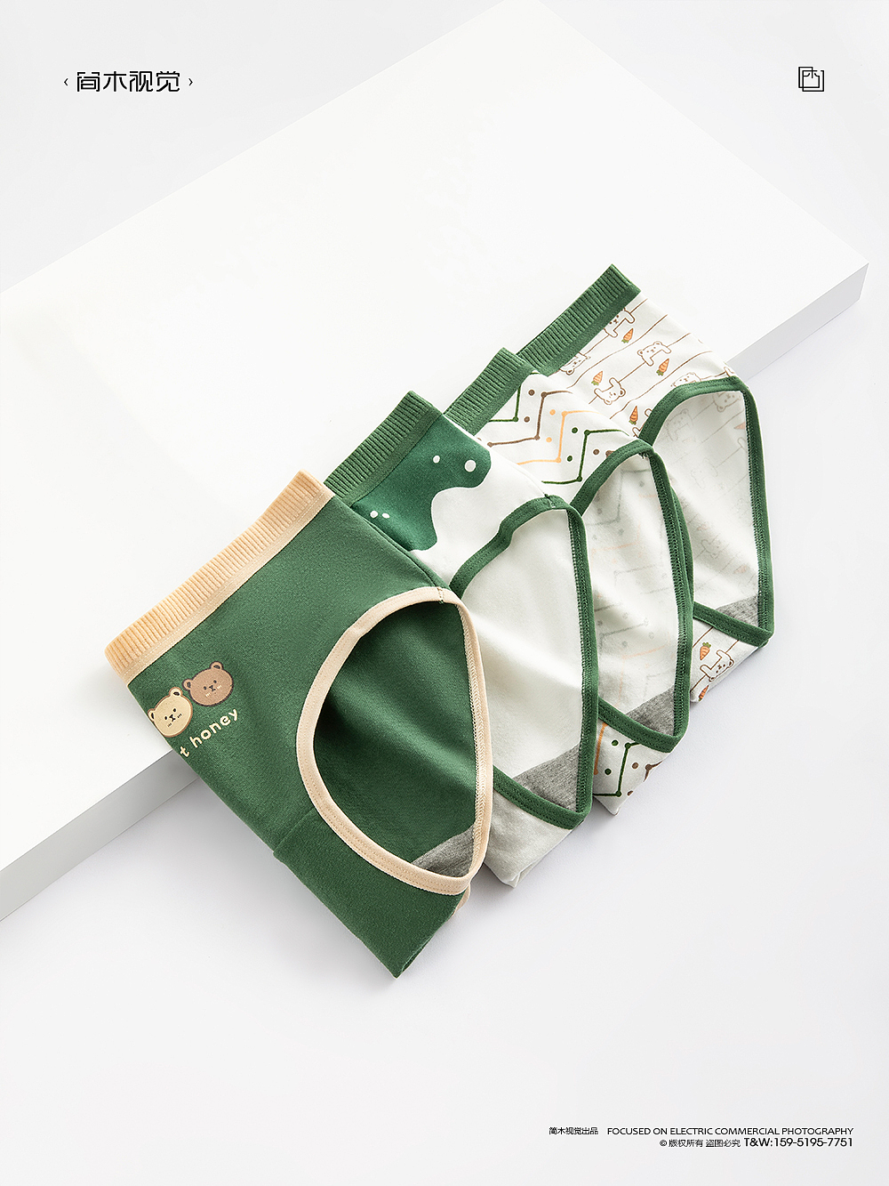 女士内裤产品摄影丨简木视觉 × 内衣创意静物平铺拍摄