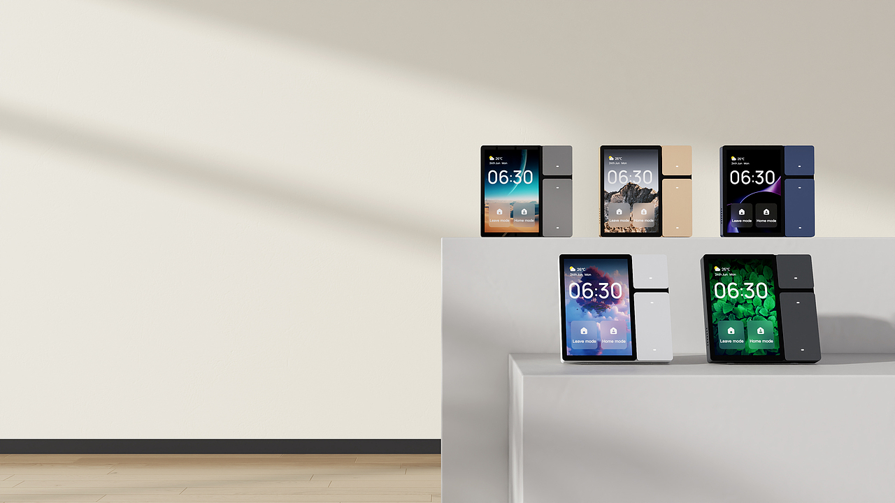 Mini中控屏 团队制作 CG产品动画 渲染设计（图ZMzY5OTE4MzE2） - 产品 - 站酷设计师颜汇视觉原创素材 - 站酷ZCOOL