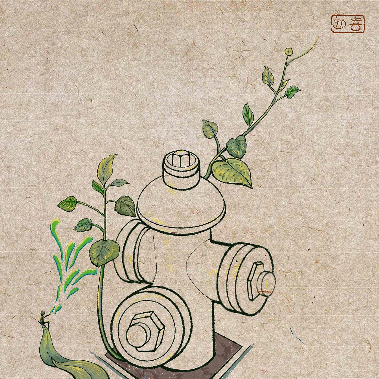 插画周周结-板绘国风