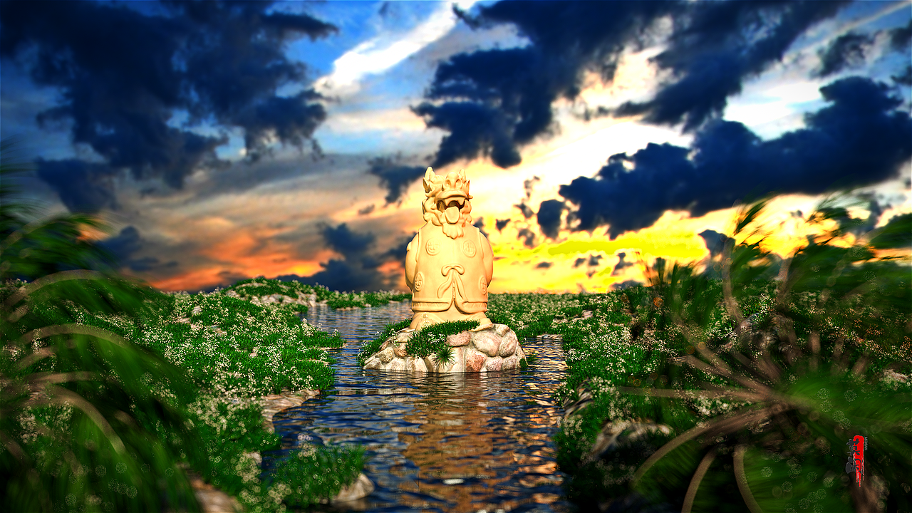 三维概念场景（图ZMzAzNjg1ODQ4） - 场景 - 站酷设计师Mo_莫闲原创素材 - 站酷ZCOOL