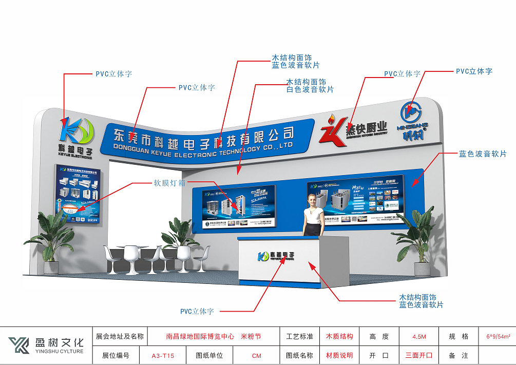 2022年中国米粉节-72㎡科越展区