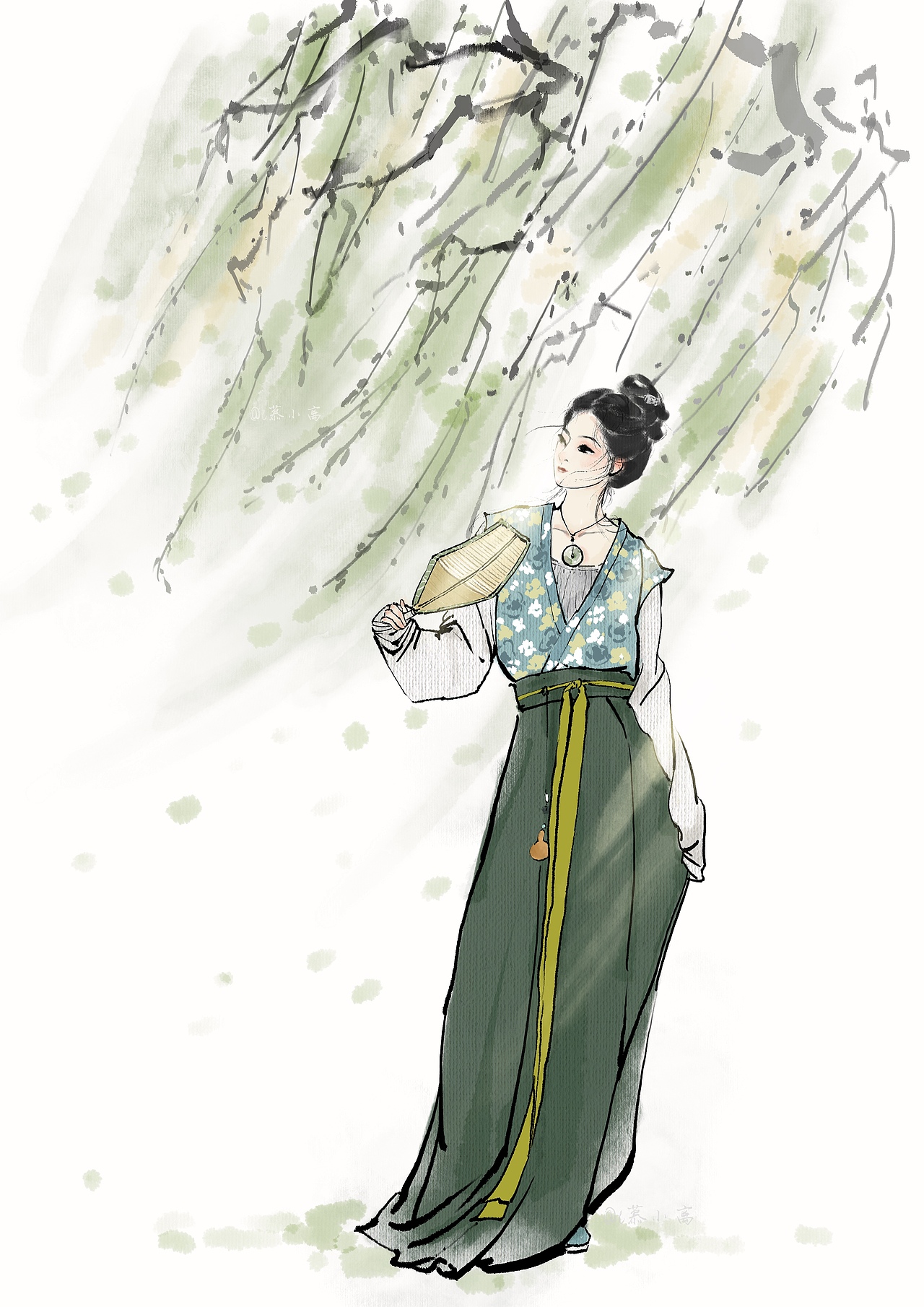 垆边人似月 皓腕凝霜雪（图ZMzE1NDU3NzY0） - 创作习作 - 站酷设计师l慕小离原创素材 - 站酷ZCOOL