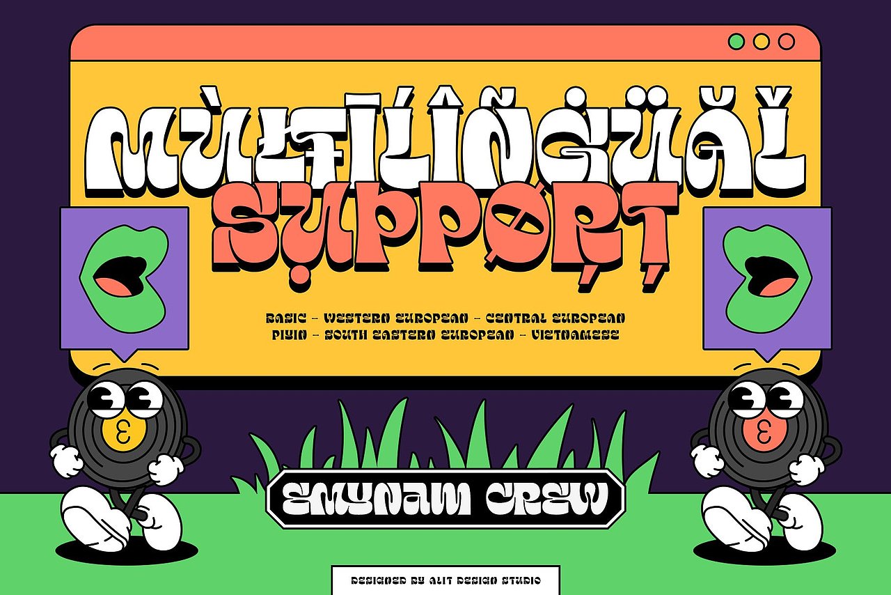 复古潮流酸性逆反差潮牌logo海报标题装饰英文字体（图ZMzU0NzQxMzEy） - 字体/字形 - 站酷设计师最西文集原创素材 - 站酷ZCOOL