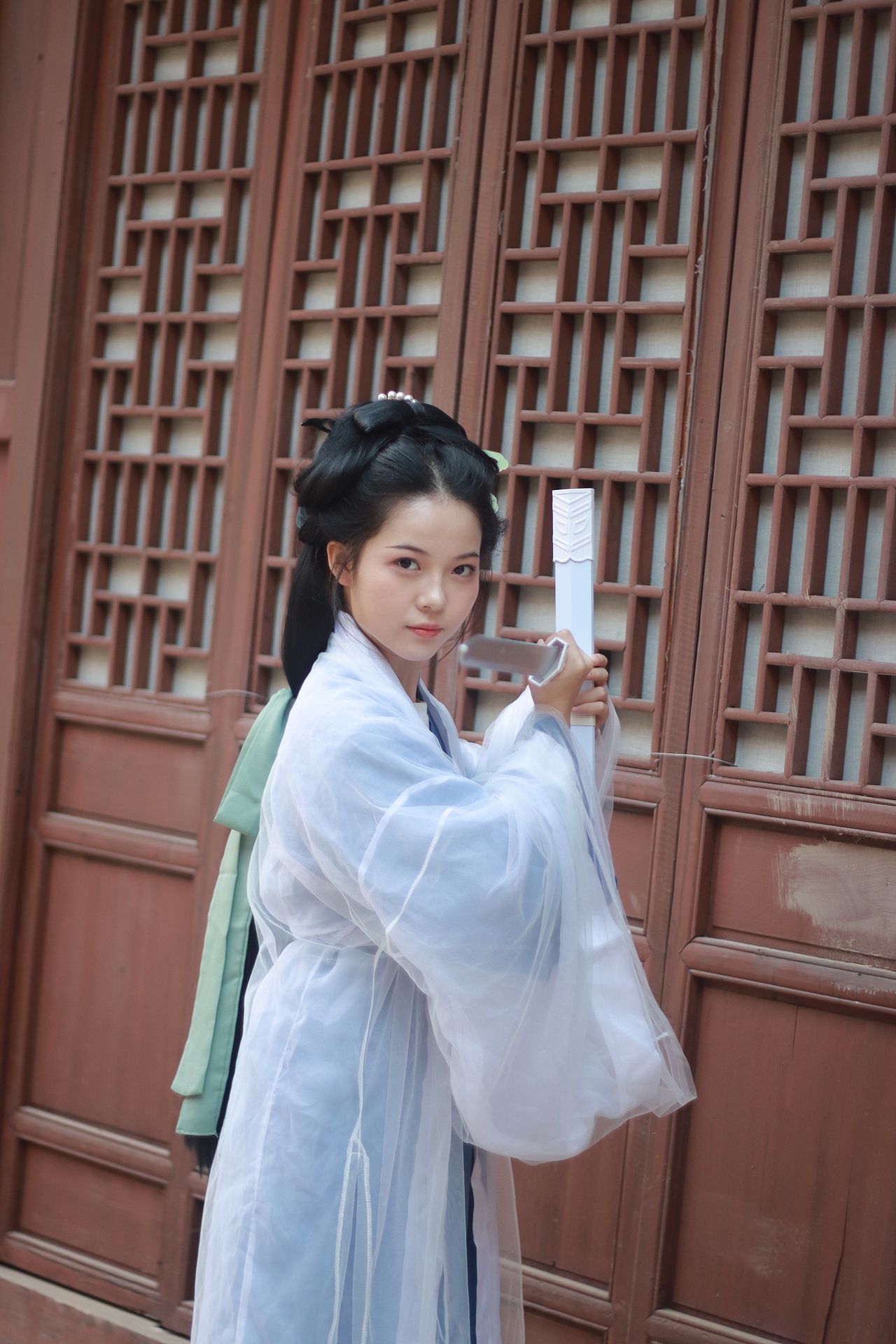 汉服拍摄原片（图ZMzU0NTIwNTY4） - 时尚/艺术摄影 - 站酷设计师夏天VIP原创素材 - 站酷ZCOOL