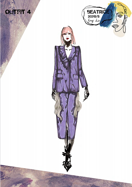 刘嘉懿手绘作品（图ZMzQ0NDI3MzU2） - 休闲/流行服饰 - 站酷设计师破晓的熙阳原创素材 - 站酷ZCOOL