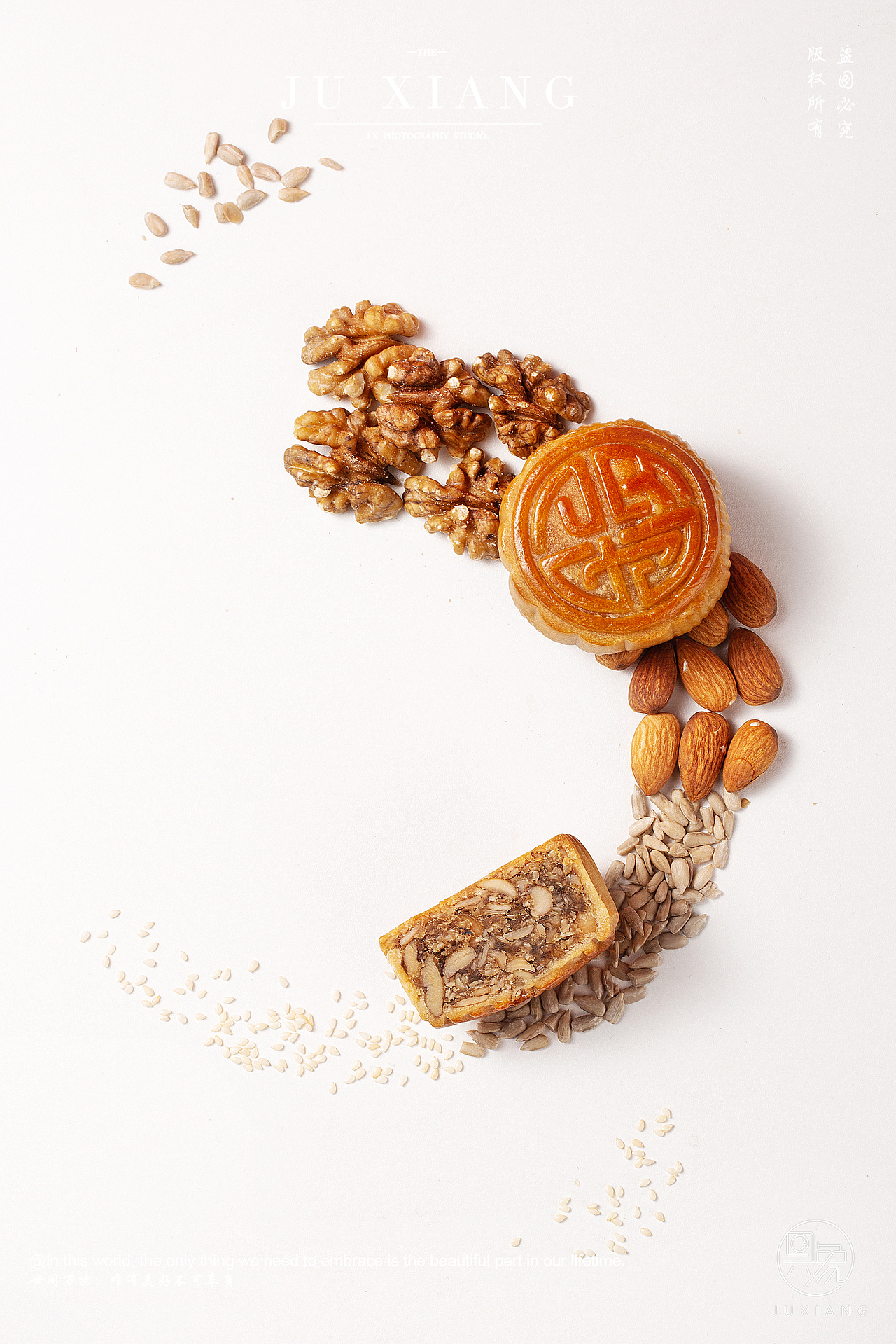 浮颗森 | 人参月饼拍摄案例（图ZMzQ4NTMwOTU2） - 产品摄影 - 站酷设计师具象视觉JUX原创素材 - 站酷ZCOOL