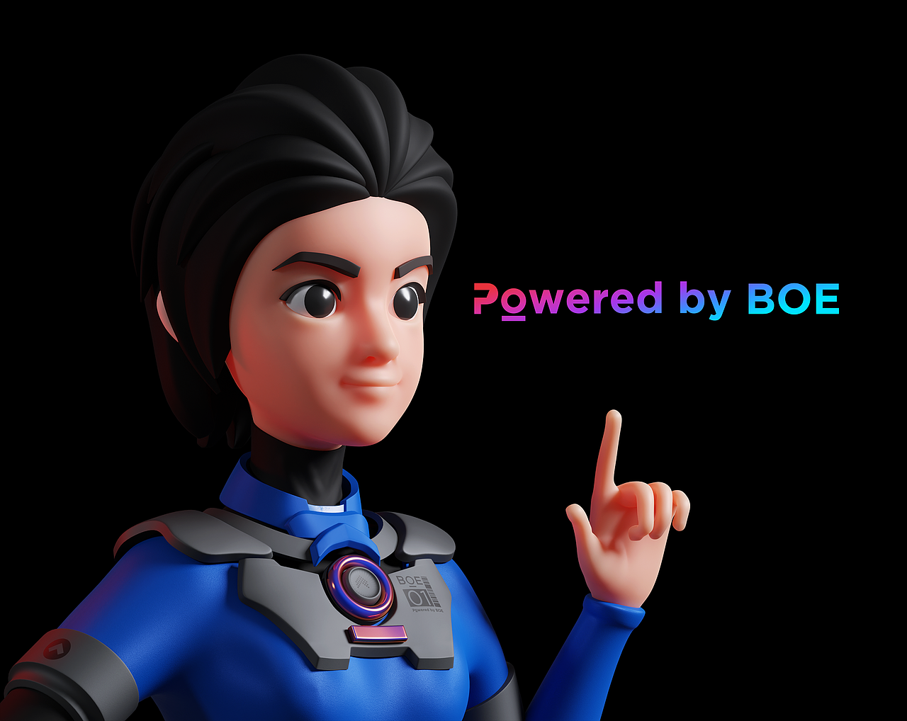 你好！BOE 京東方IP形象設(shè)計（圖ZMzMwMTk3MTA0） - IP形象 - 站酷設(shè)計師三維馬原創(chuàng)素材 - 站酷ZCOOL