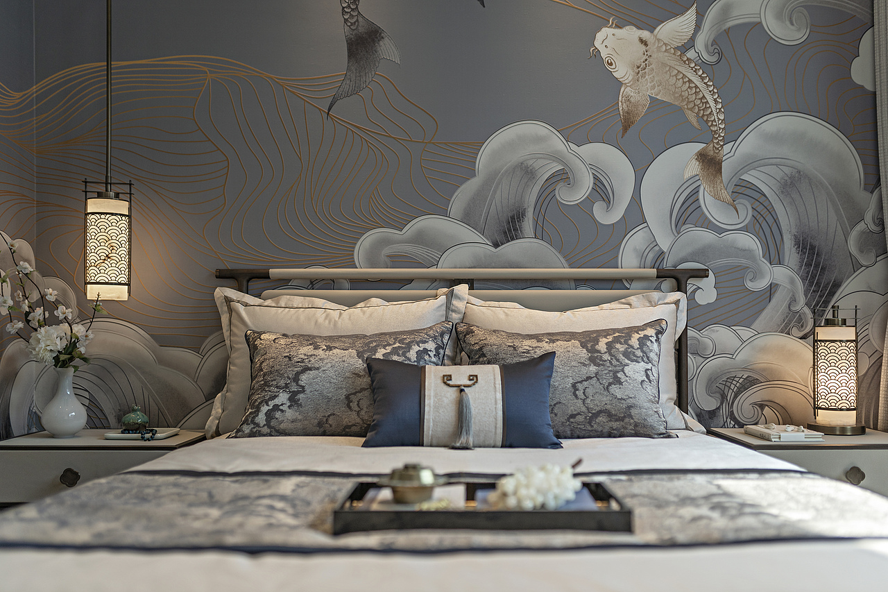 盘石设计 | 建发·天悦云庐上叠别墅（图ZMzE4OTg0Mjg0） - 家装设计 - 站酷设计师深圳盘石设计原创素材 - 站酷ZCOOL