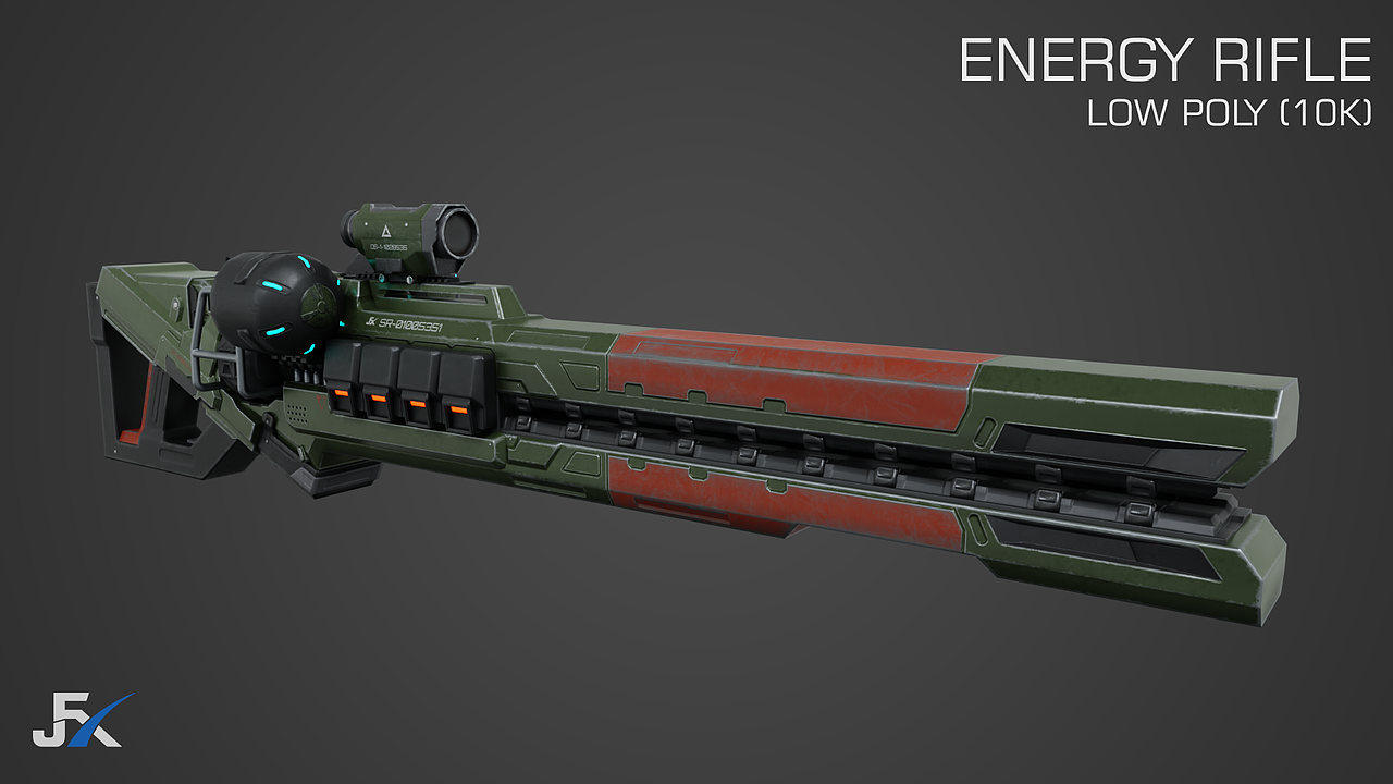 【blender】能量步枪（图ZMzQ3MDYyNTg0） - 产品 - 站酷设计师动画肝帝原创素材 - 站酷ZCOOL