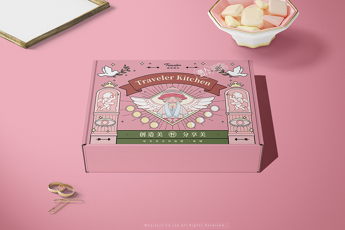 Traveler Kitchen-秘密旅行西餐厅品牌IP视觉设计升级（图ZMjk3NzIzNjMy） - IP形象 - 站酷设计师仨力原创素材 - 站酷ZCOOL