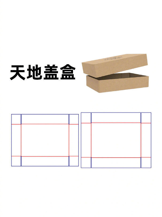 9种常用​​​盒型包装结构展开图（图ZMzM4NzI5MTA4） - 其他平面 - 站酷设计师鸶镡精灵原创素材 - 站酷ZCOOL