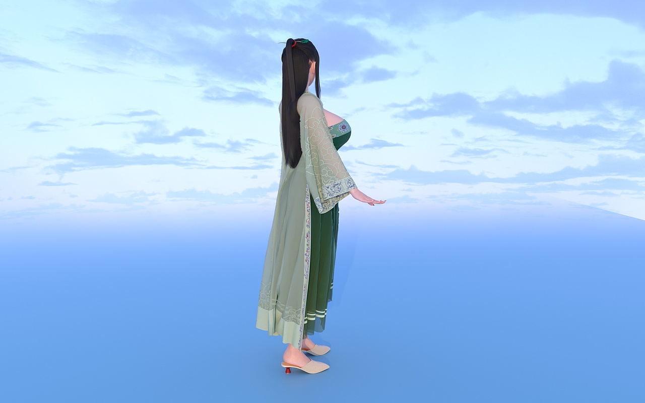 想要欣赏妾身的舞姿吗？（图ZMzI3MjIzMTMy） - 人物/生物 - 站酷设计师奥拓ABKLS原创素材 - 站酷ZCOOL