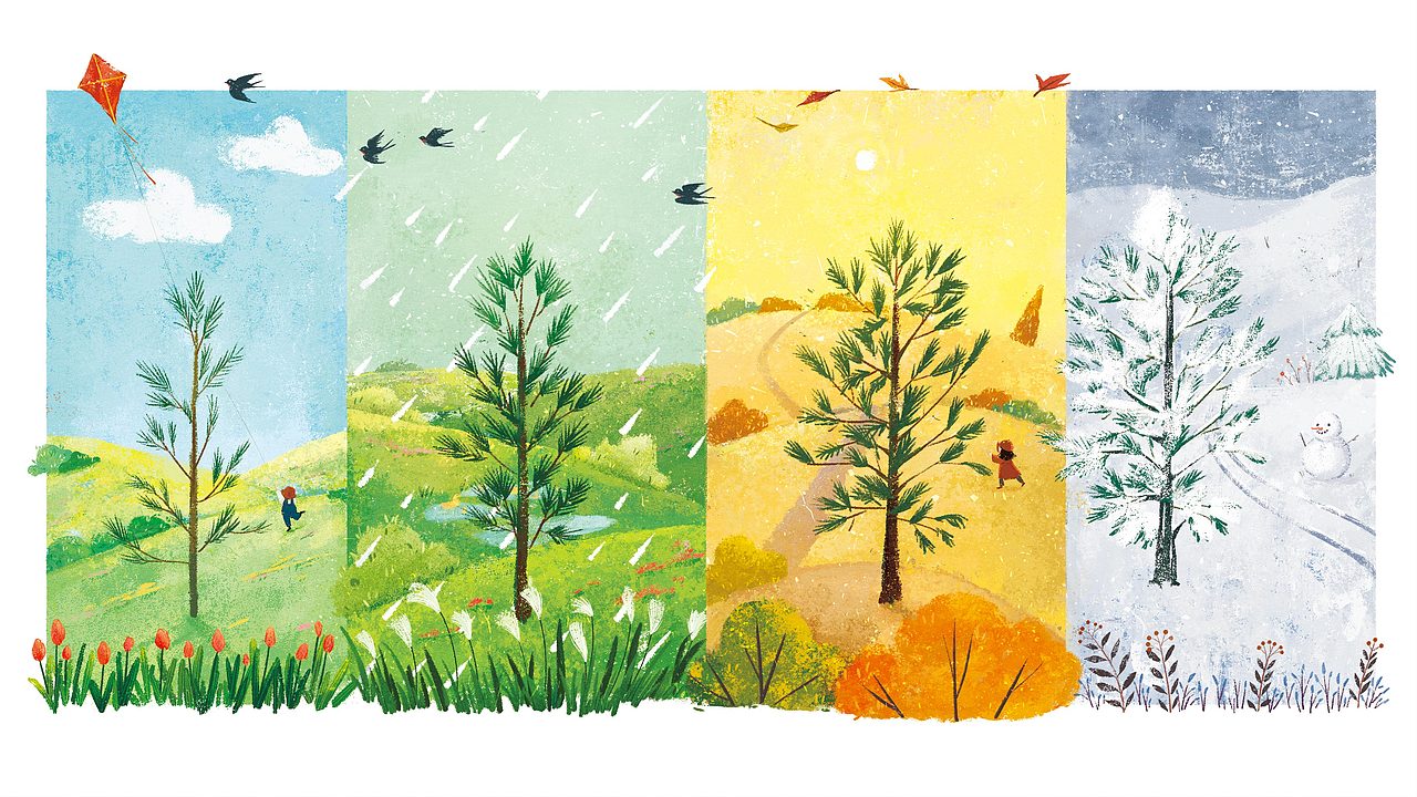 儿童绘本|四季