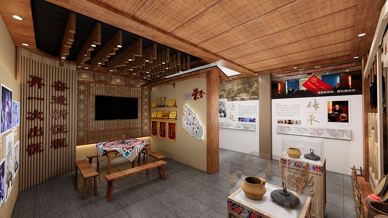 背篼剧场（图ZMzA2MTcyODg0） - 展陈设计 - 站酷设计师久石更原创素材 - 站酷ZCOOL